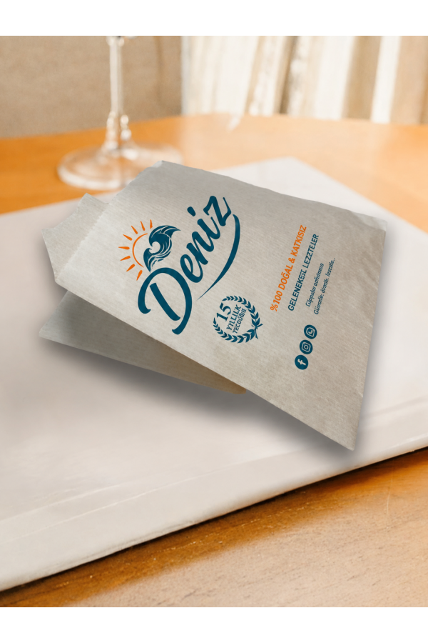 Baskılı Döner - Tost Kese Kağıdı