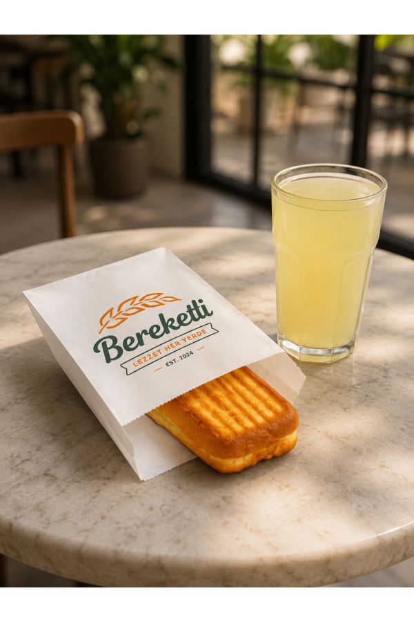 Baskılı Tost - Sandviç Kese Kağıdı