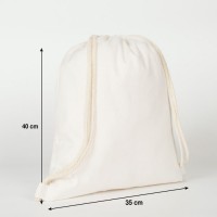 Büzgülü Sırt Çantası 140g Ön - Arka Baskı